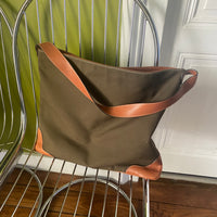 Le Tote Bag kaki