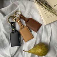 porte-clés l'équipage personnalisable cuir upcyclé