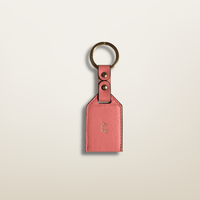 Porte-clés en cuir Saumon